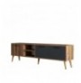 Mobilje TV Hannah Home Exxen - 1581 Walnut Anthracite