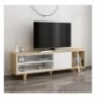 Mobilje TV Hannah Home Rosmar - Oak, White OakWhite