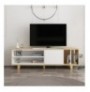 Mobilje TV Hannah Home Rosmar - Oak, White OakWhite