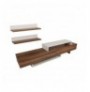 Mobilje TV Hannah Home Nirvana - White, Teak