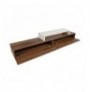 Mobilje TV Hannah Home Nirvana - White, Teak