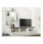 Mobilje TV Hannah Home Ravenna - White GoldBlack