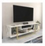 Mobilje TV Hannah Home Asal 120 - Ephesus, Gold White