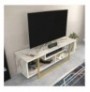 Mobilje TV Hannah Home Asal 120 - Ephesus, Gold White