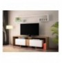 Mobilje TV Hannah Home Rose - White, Walnut