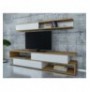 Mobilje TV Hannah Home Sims - Teak, White