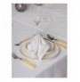 Tablecloth Set (8 Pieces) L'essentiel Pera - White White