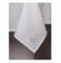 Tablecloth Set (8 Pieces) L'essentiel Pera - White White