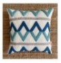 Set Mbulese Jasteku Aberto Design Beach House Punch Pillow Set Cover Turquoise Grey Navy Blue