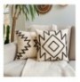 Set Jasteku Aberto Design Ethnic Pillow Set With ?nsert Brown