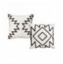 Set Jasteku Aberto Design Ethnic Pillow Set With ?nsert Brown