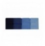 Set peshqir duarsh (4 Pc) L'essentiel Rainbow - Blue Dark Light