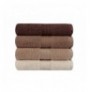 set-peshqir-duarsh-4-pc-l-essentiel-rainbow-brown-cream-beige-brown