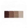 set-peshqir-duarsh-4-pc-l-essentiel-rainbow-brown-cream-beige-brown