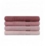 Set peshqir Banjo (4 Pc) L'essentiel Rainbow - Powder Pink Dusty