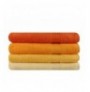 Set peshqir Banjo (4 Pc) L'essentiel Rainbow Yellow Light Orange