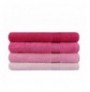 Set peshqir Banjo (4 Pc) L'essentiel Rainbow - Pink Light RoseFuchsia