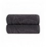 Set peshqir duarsh (2 Pc) L'essentiel Estela - Dark Grey