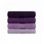 Set peshqir duarsh (4 Pc) L'essentiel Rainbow - Lilac Light Dark