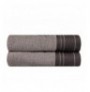 Set peshqir duarsh (2 Pc) L'essentiel Infinity - Grey Dark