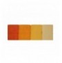 Set peshqir duarsh (4 Pc) L'essentiel Rainbow - Yellow Light Orange