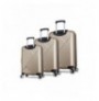 Suitcase Set (3 Pieces) Lucky Bees Diamond - MV6790 Gold