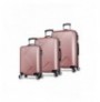 Suitcase Set (3 Pieces) Lucky Bees Diamond - MV6783 Rose Gold