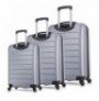 Suitcase Set (3 Pieces) Lucky Bees Ruby - MV4766 Grey