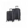 Suitcase Set (2 Pieces) Lucky Bees Diamond - MV8015 Black