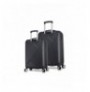 Suitcase Set (2 Pieces) Lucky Bees Diamond - MV8015 Black