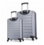 Suitcase Set (2 Pieces) Lucky Bees Ruby - MV4780 Grey