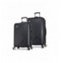 Suitcase Set (2 Pieces) Lucky Bees Diamond - MV8039 Black