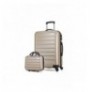 Suitcase Set (2 Pieces) Lucky Bees Ruby - MV8510 Gold