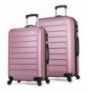 Suitcase Set (2 Pieces) Lucky Bees Ruby - MV6509 Rose Gold