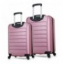 Suitcase Set (2 Pieces) Lucky Bees Ruby - MV6509 Rose Gold