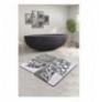 Set tapet banjo ( 3 Pc ) L'essentiel Bathroom - Grey Grey White