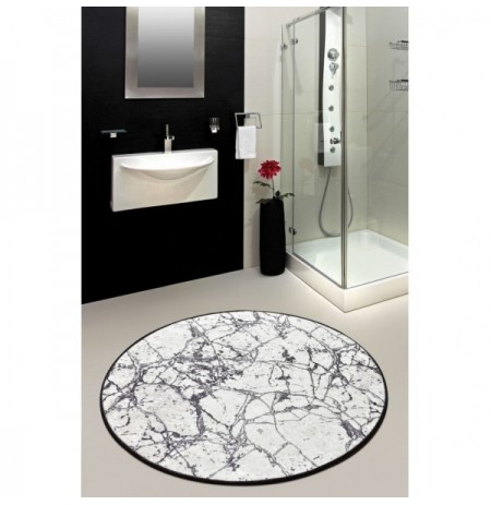 Tapet banjo L'essentiel Marble (140 cm) - White Multicolor