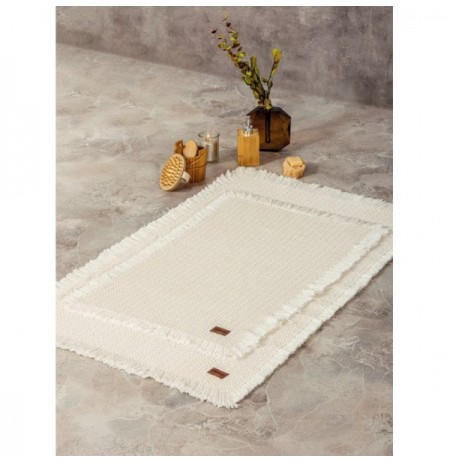 Set tapet banjo ( 2 Pc ) L'essentiel Bath Rug - Cream Cream