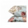 Double Quilt Cover Set L'essentiel Sandiego - Mint MintCreamDusty RoseGreen