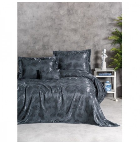 Double Bedspread Set L'essentiel Dafne - Blue Blue