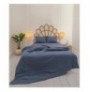 Double Quilt Cover Set L'essentiel Pacifico - Navy Blue Navy Blue