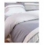 Double Quilt Cover Set L'essentiel Viento - Grey GreyLight Grey