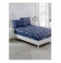 Double Sheet Set L'essentiel Halley - Dark Blue Dark Blue