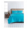 Double Bedspread Set L'essentiel MaxiColor - Turquoise, Grey TurquoiseGrey
