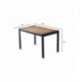 Dining Table Hannah Home Silva - 1011 Atlantic Pine