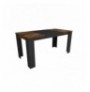 Dining Table Hannah Home Line - Light Walnut, Black Light WalnutBlack