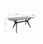 Dining Table Hannah Home Ares 1041 Black