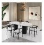 Dining Table Hannah Home LI - 932 WhiteBlack