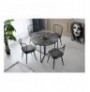 Dining Table Hannah Home Yaprak - 1202 Anthracite