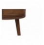 Side Table Hannah Home Yuvarlak - Walnut Walnut